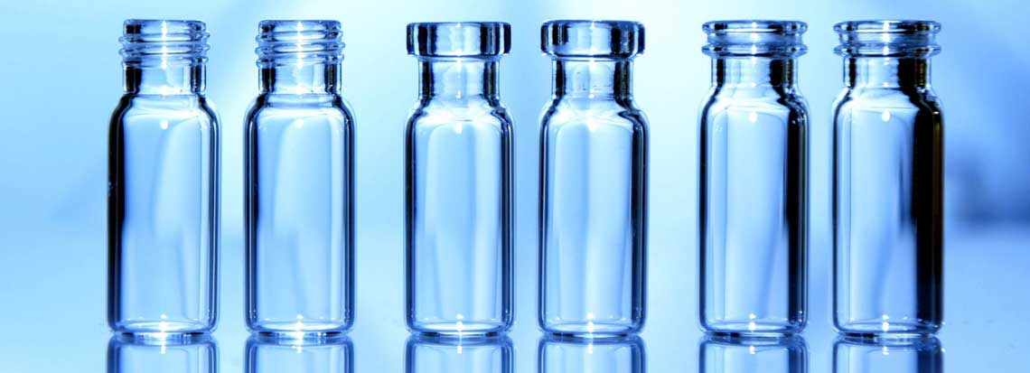 LABORATORY GLASS WARES vials